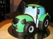 Dort - zelený traktor