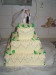 Svatební dort máslový